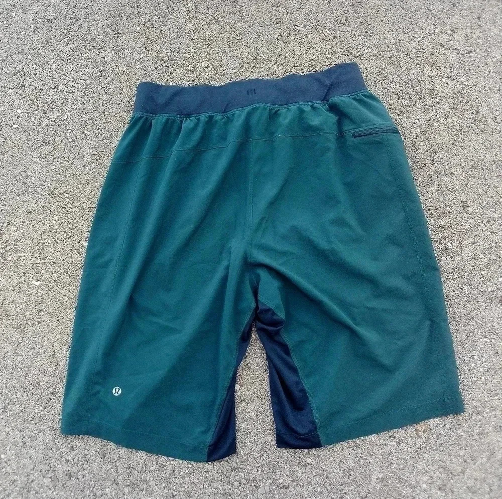 Lululemon T.H.E. Short Linerless Multisport Dark GreenMen’s Size Medium - Picture 5 of 6